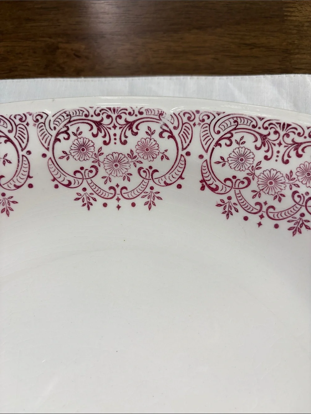 French Saxon China Company vintage french